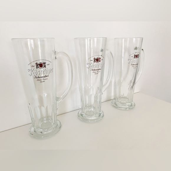 Köstritzer Schwarzbier Beer Glasses – Set of 3 (0.5L) - Picture 6 of 8